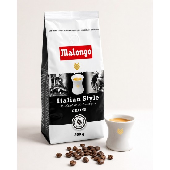 Malongo Italian Style – кафе на зърна 500 гр